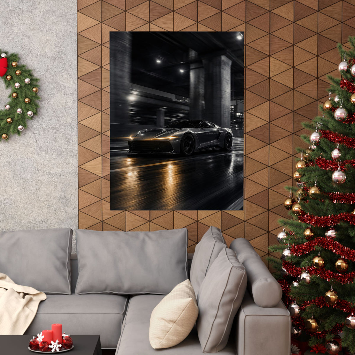 After Dark - Supercar Wall Art | Matte Poster