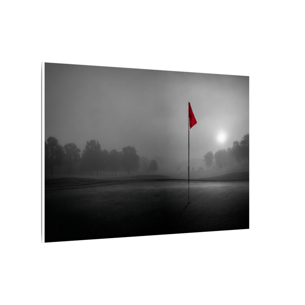 Flag on the Green - Wall Art For Executive Offices | Canvas (Landscape)