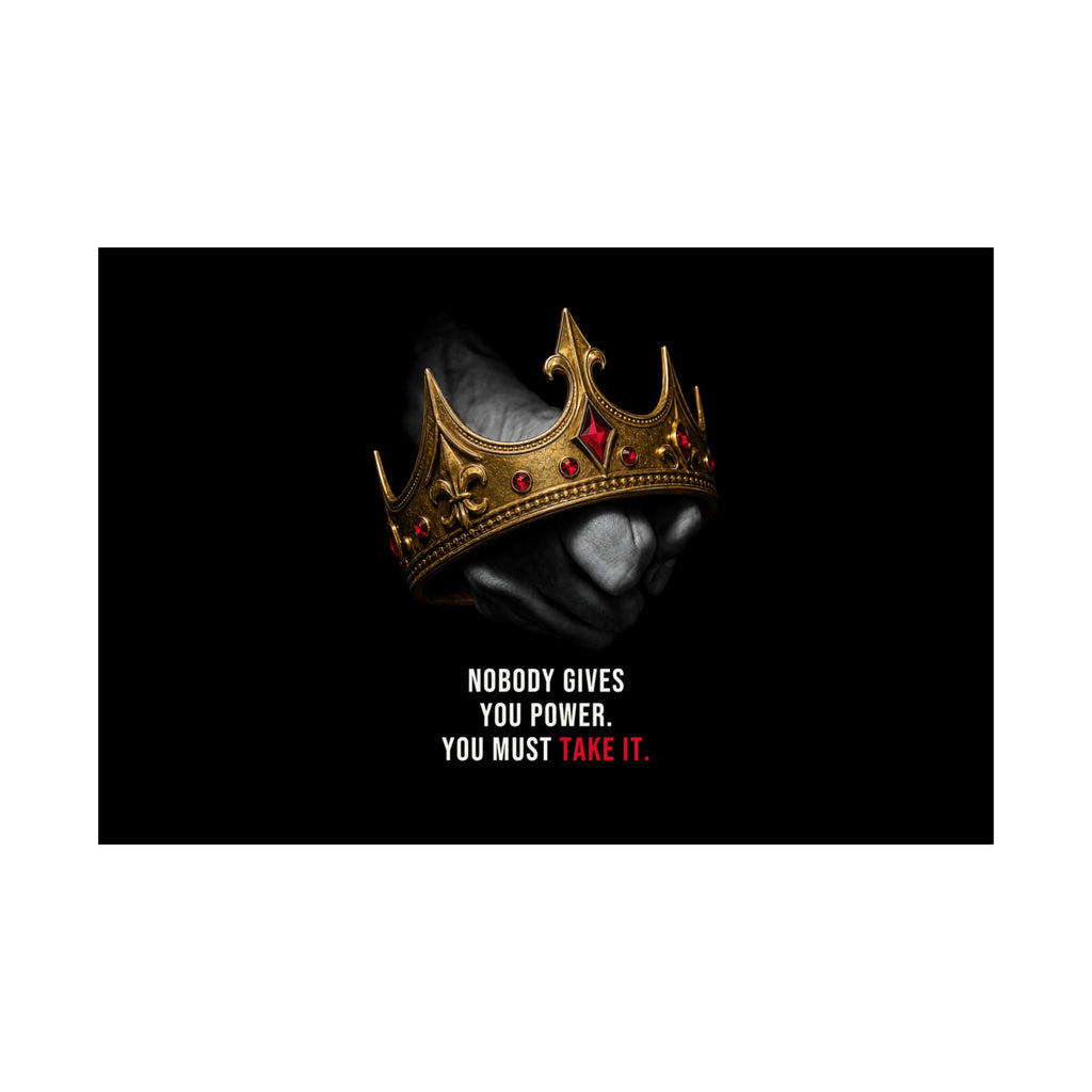 Take the Crown - King Wall Art | Matte Poster (Landscape)