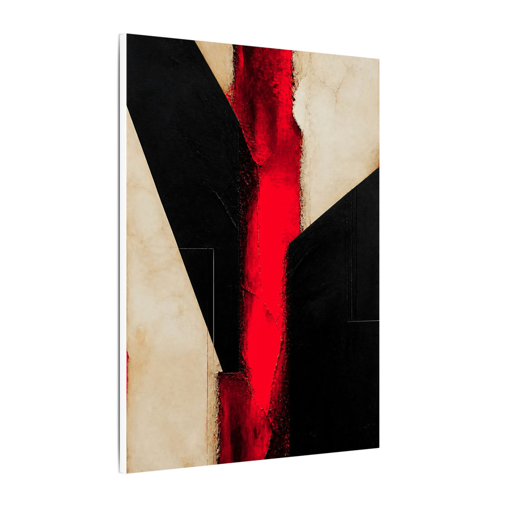 Controlled Fire - Red Wall Decor | Canvas