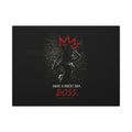 Great Day, Boss - Dark Humor Wall Art | Canvas (Landscape)