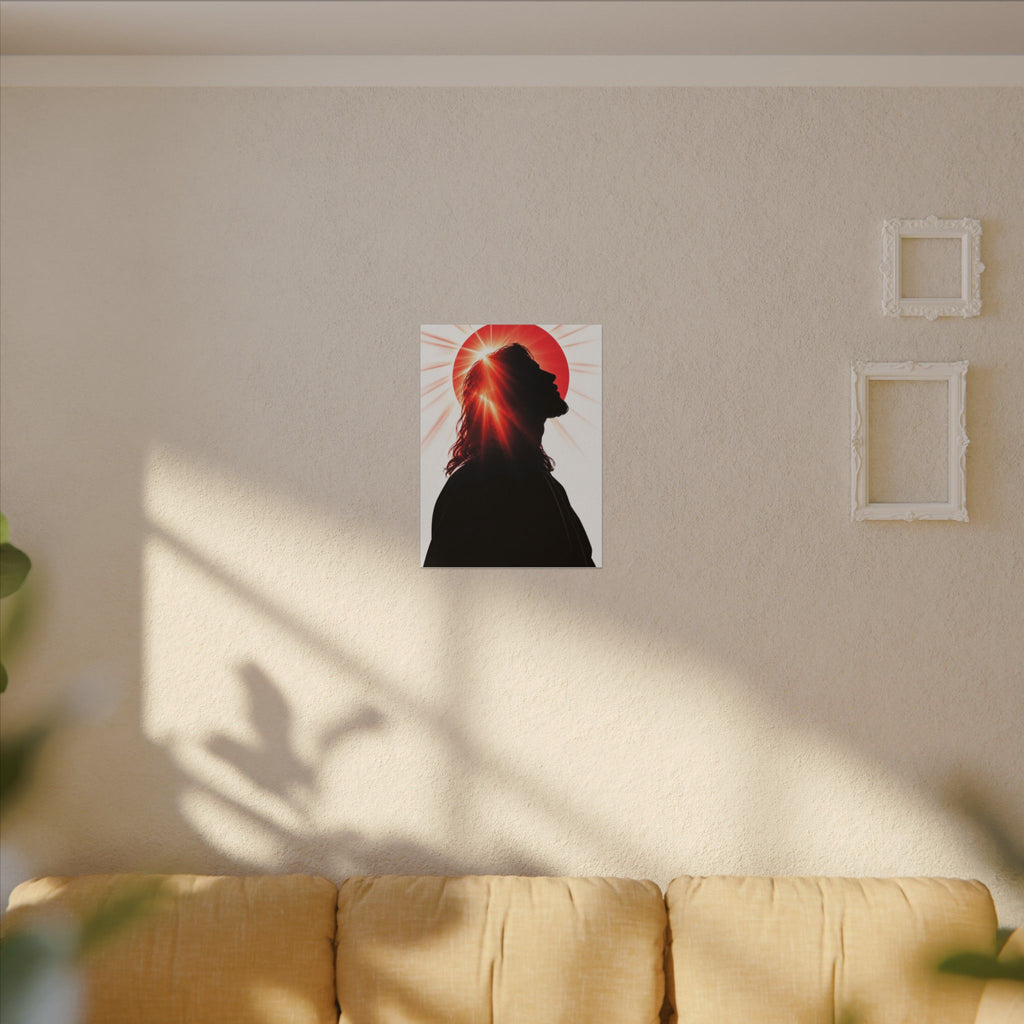 Jesus Silhouette - Christian Wall Art | Canvas