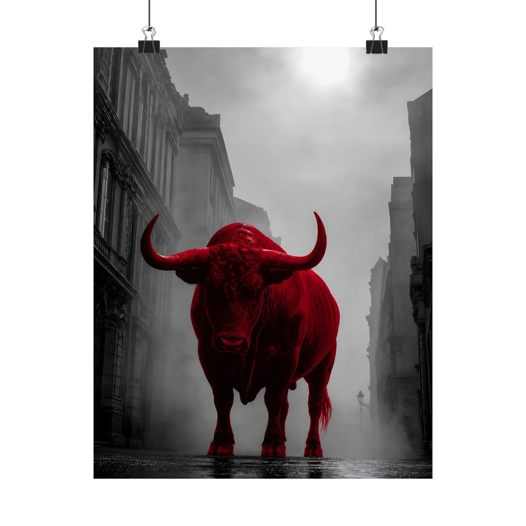 The Bull - Business Wall Art | Matte Poster