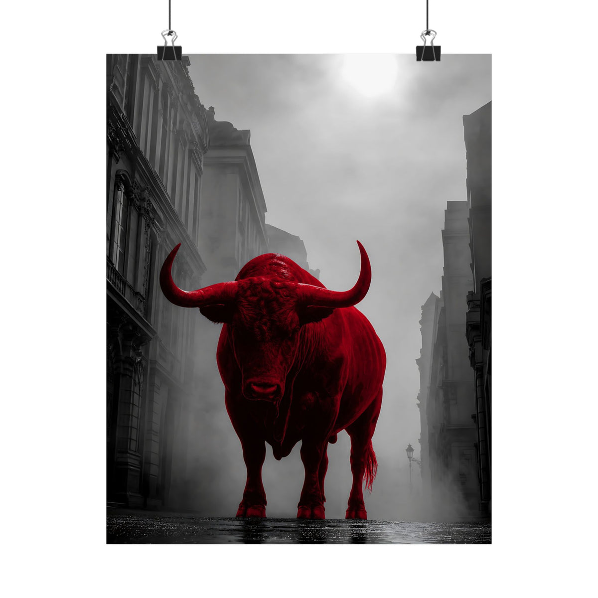 The Bull - Business Wall Art | Matte Poster