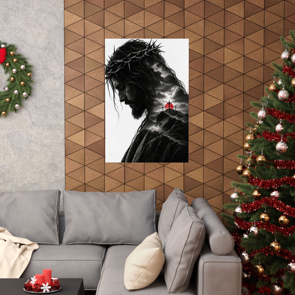Three Crosses - Christian Wall Art | Matte Poster