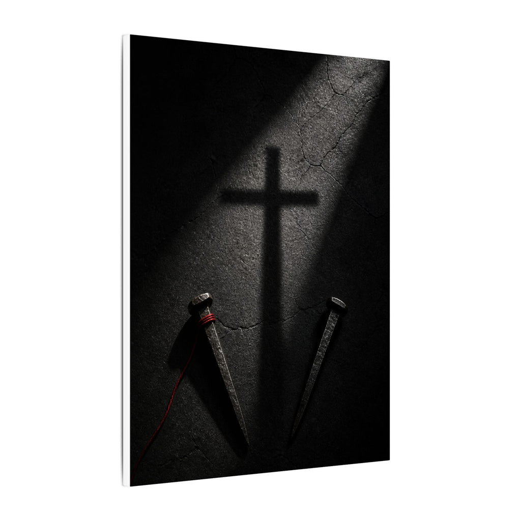 Nails and Shadow - Christian Wall Art | Canvas