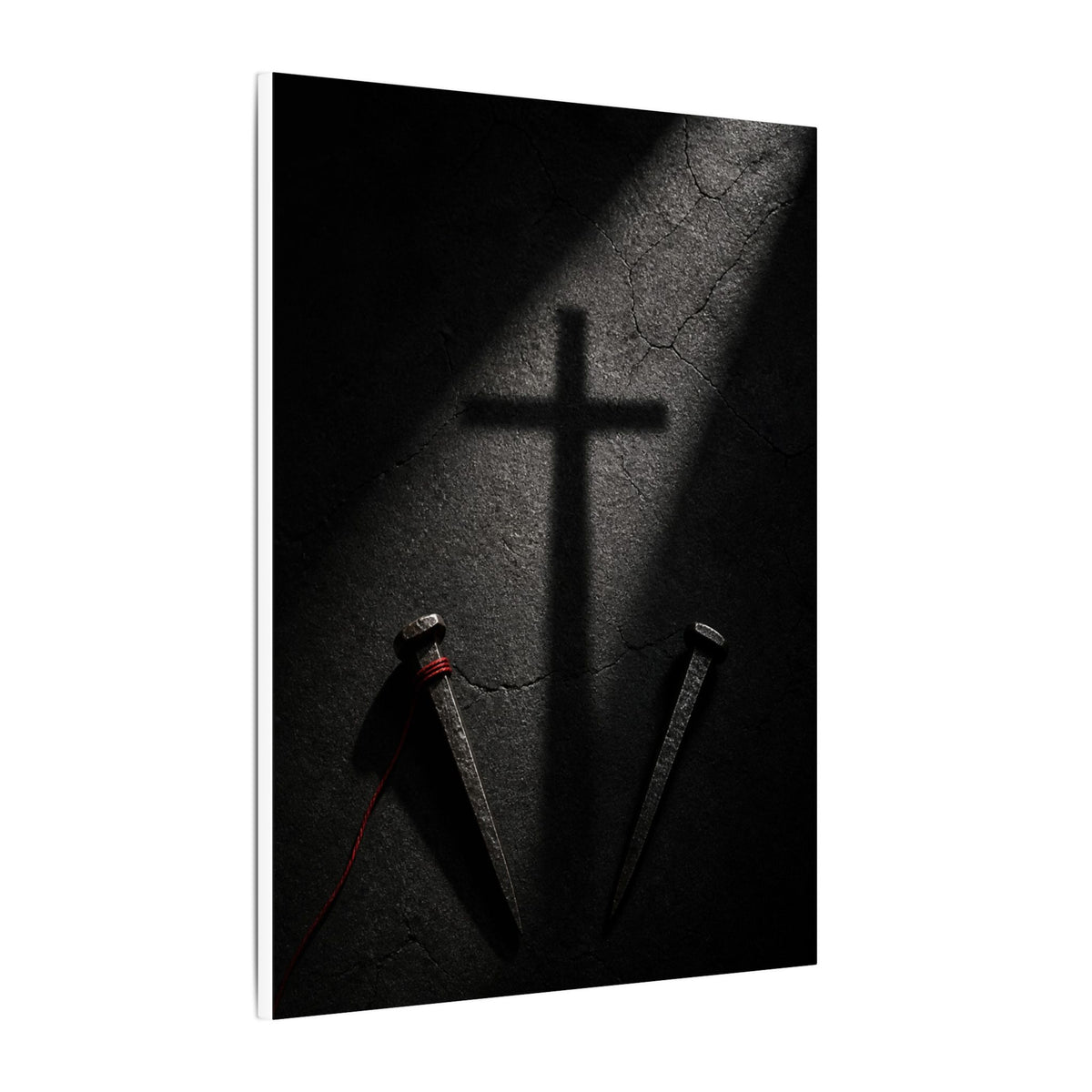 Nails and Shadow - Christian Wall Art | Canvas