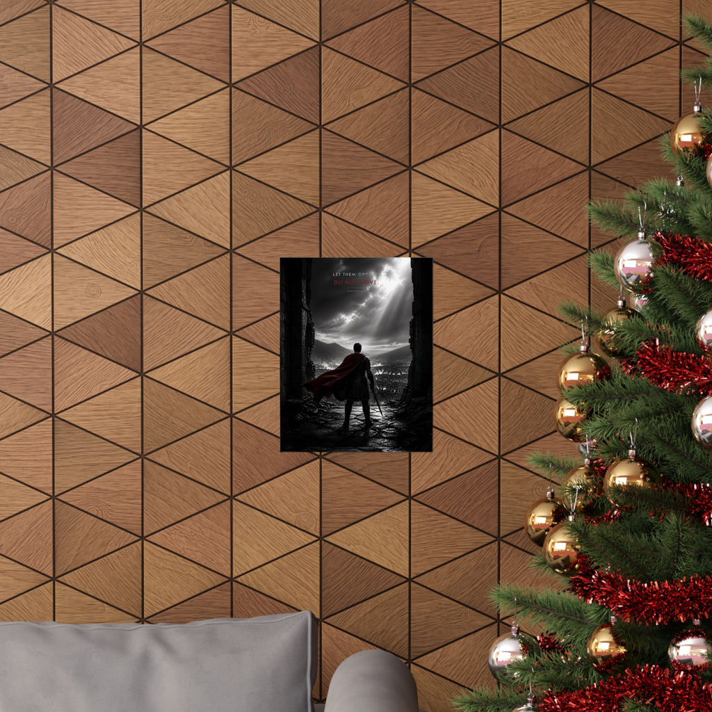 Stand Firm - Armor of God Wall Art | Matte Poster