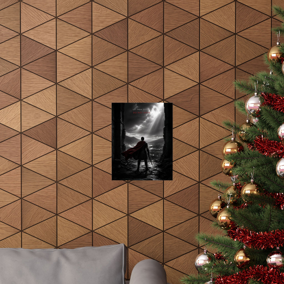 Stand Firm - Armor of God Wall Art | Matte Poster