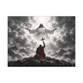 Jesus and the Warrior - Christian Wall Art | Canvas (Landscape)