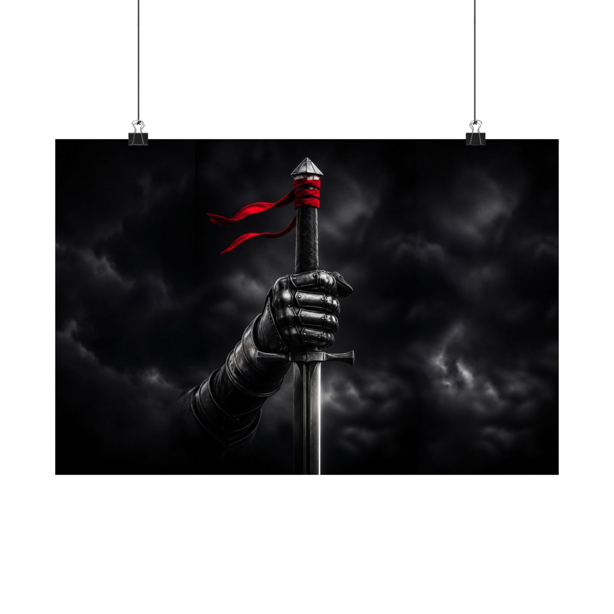 Sword of the Spirit - Armor of God Wall Art | Matte Poster (Landscape)
