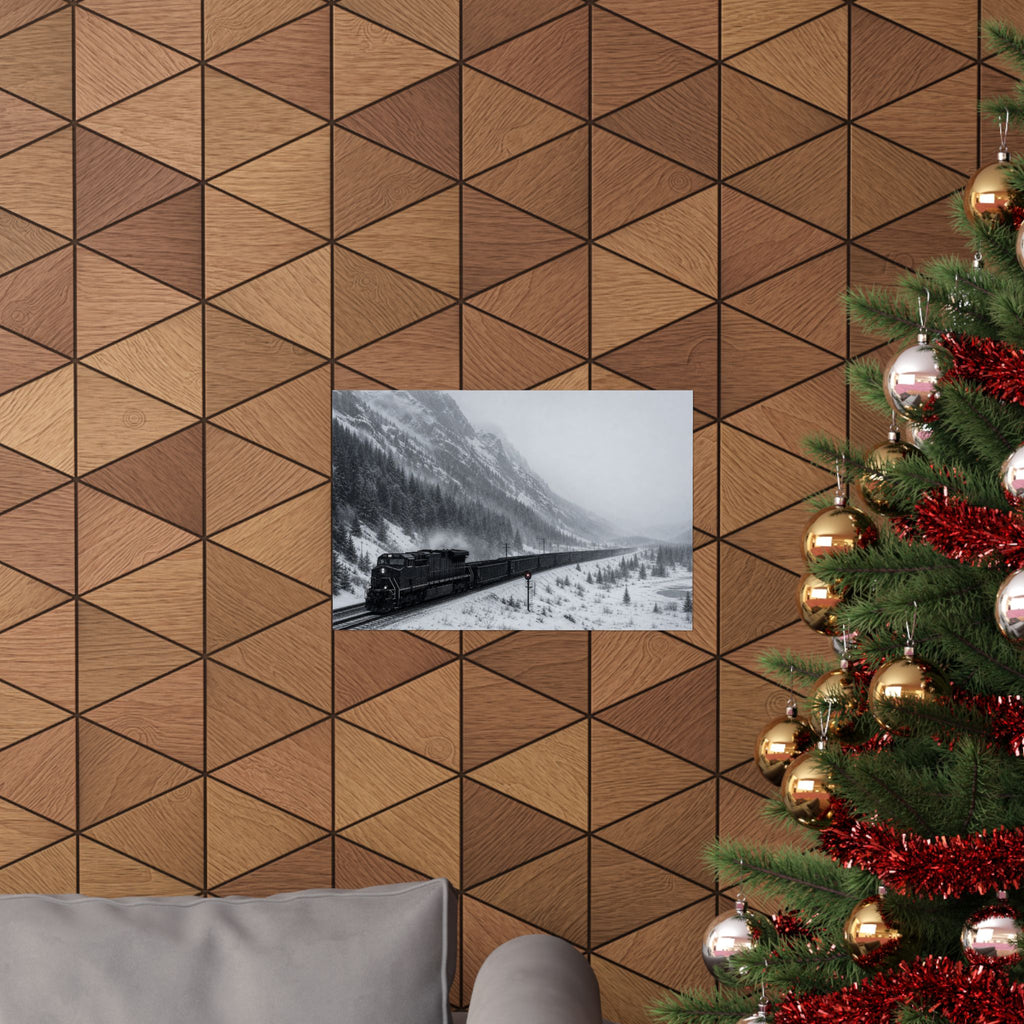 Keep Moving - Master Bedroom Wall Art | Matte Poster (Landscape)