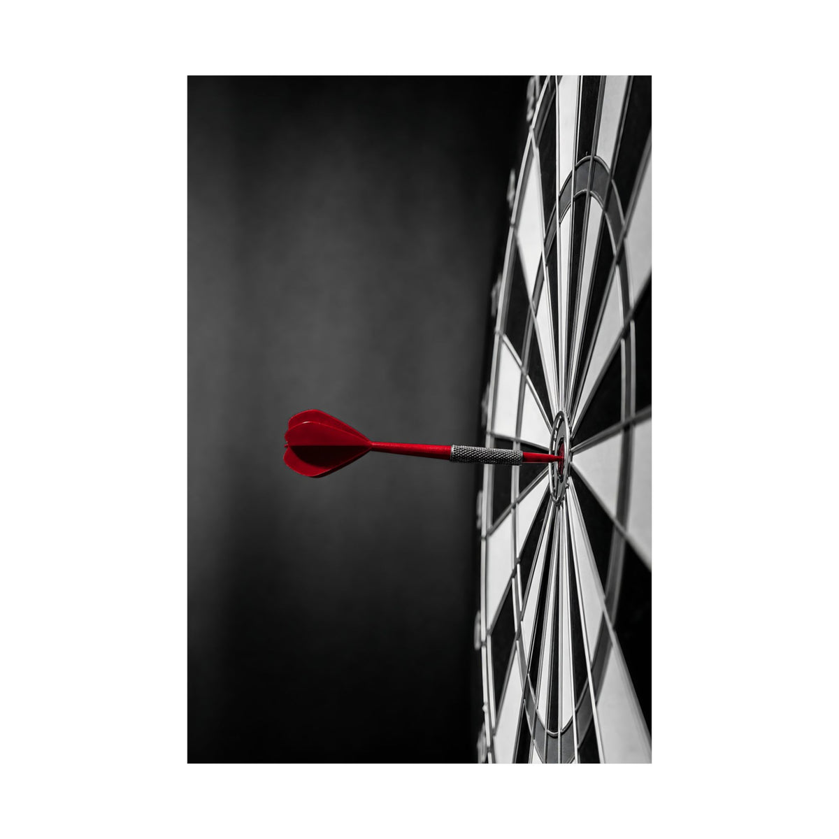 Dead Center - Mens Office Art | Matte Poster