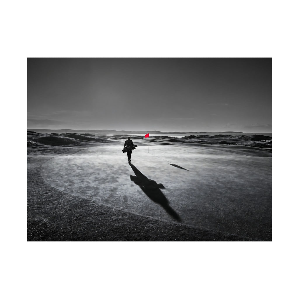 The Walk - Golf Course Wall Art | Matte Poster (Landscape)