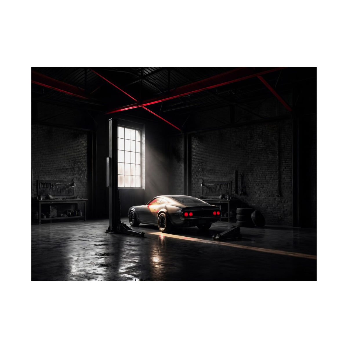 Collector Morning - Garage Wall Art | Matte Poster (Landscape)