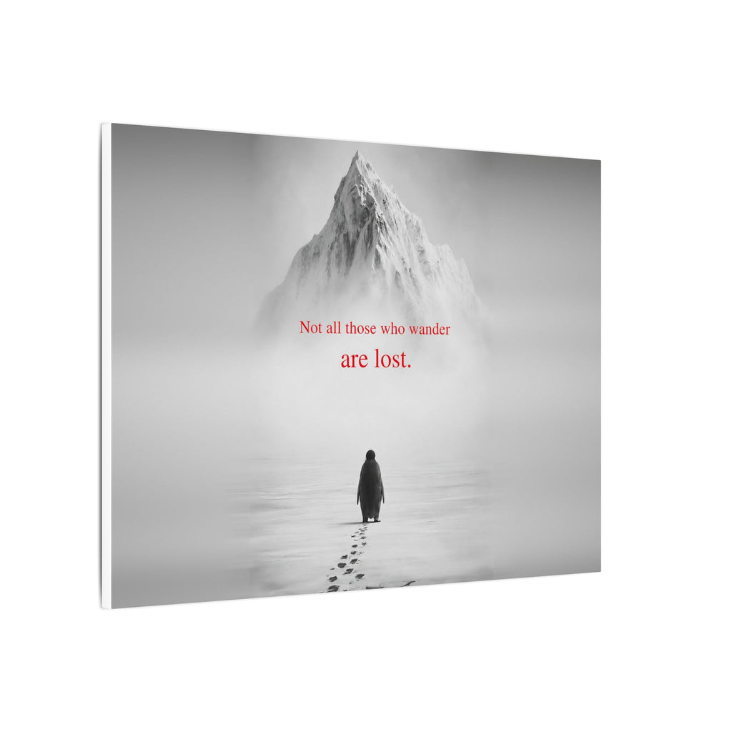 Not All Those Who Wander - Mountain Wall Art | Canvas (Landscape)