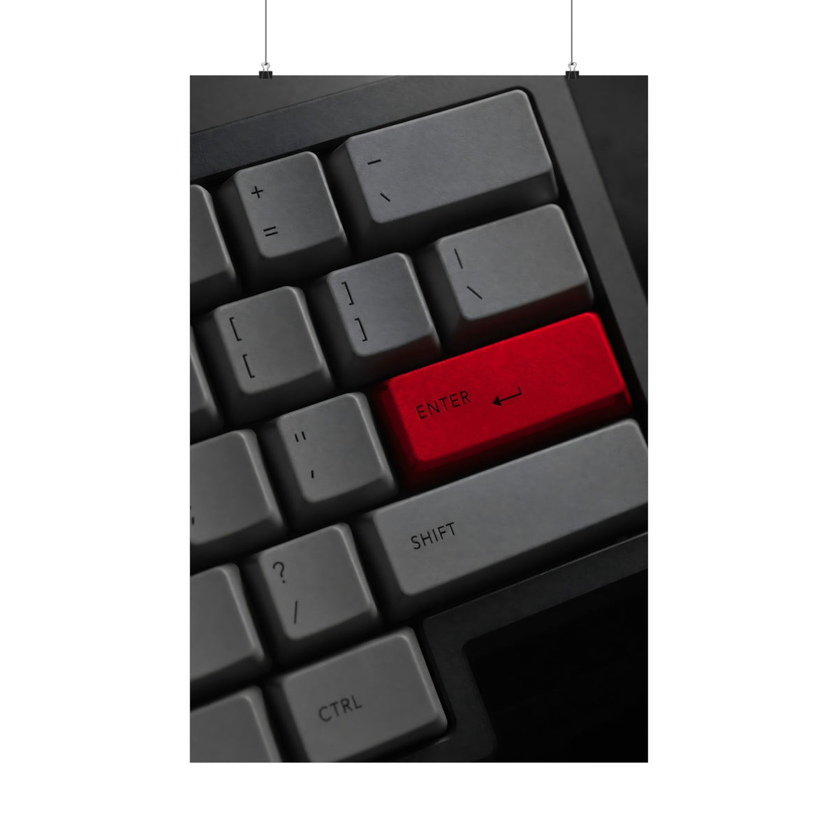 Press Enter - Office Artwork | Matte Poster