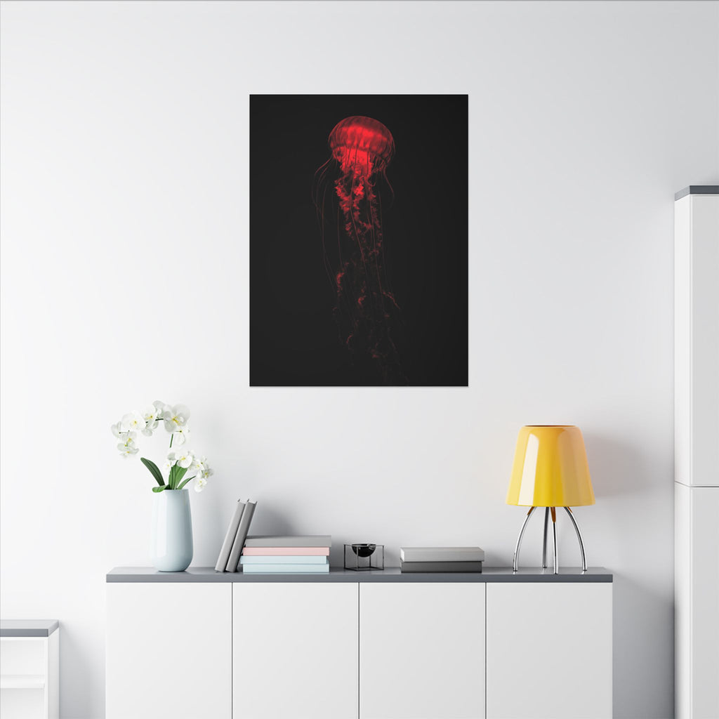The Drifter - Red Wall Art Decor | Canvas