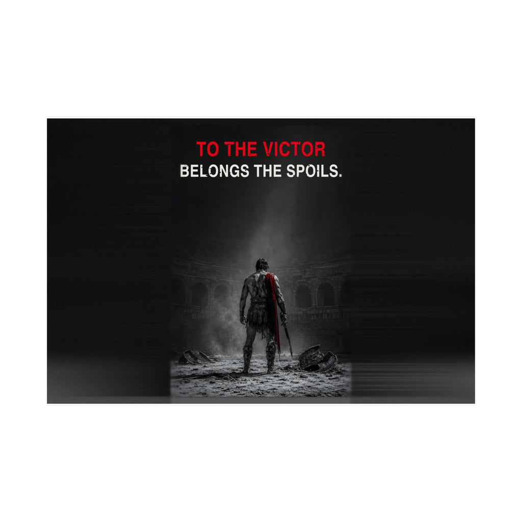 To the Victor - Gladiator Wall Art | Matte Poster (Landscape)