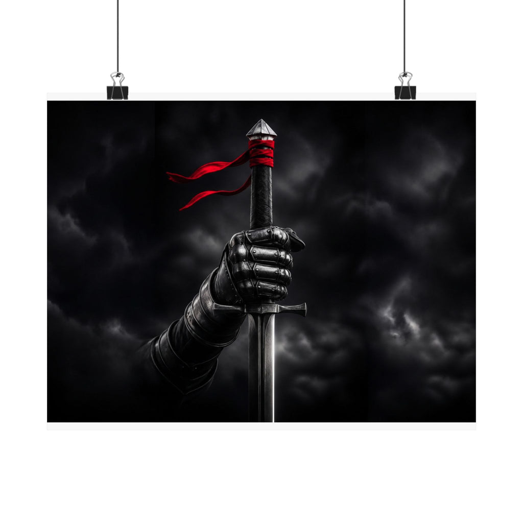 Sword of the Spirit - Armor of God Wall Art | Matte Poster (Landscape)