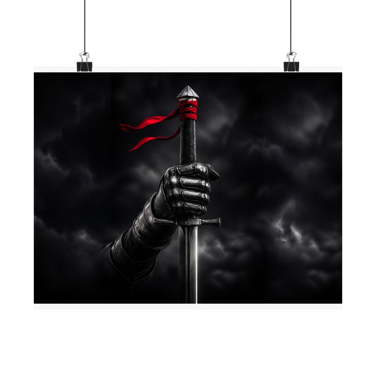 Sword of the Spirit - Armor of God Wall Art | Matte Poster (Landscape)