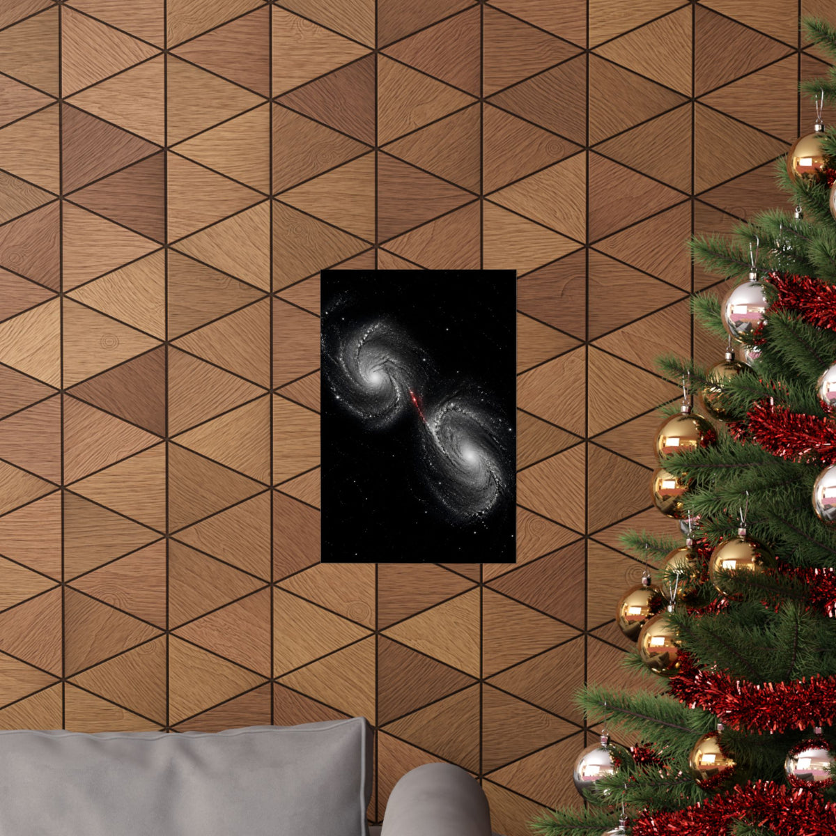 Collision Course - Space Wall Art | Matte Poster