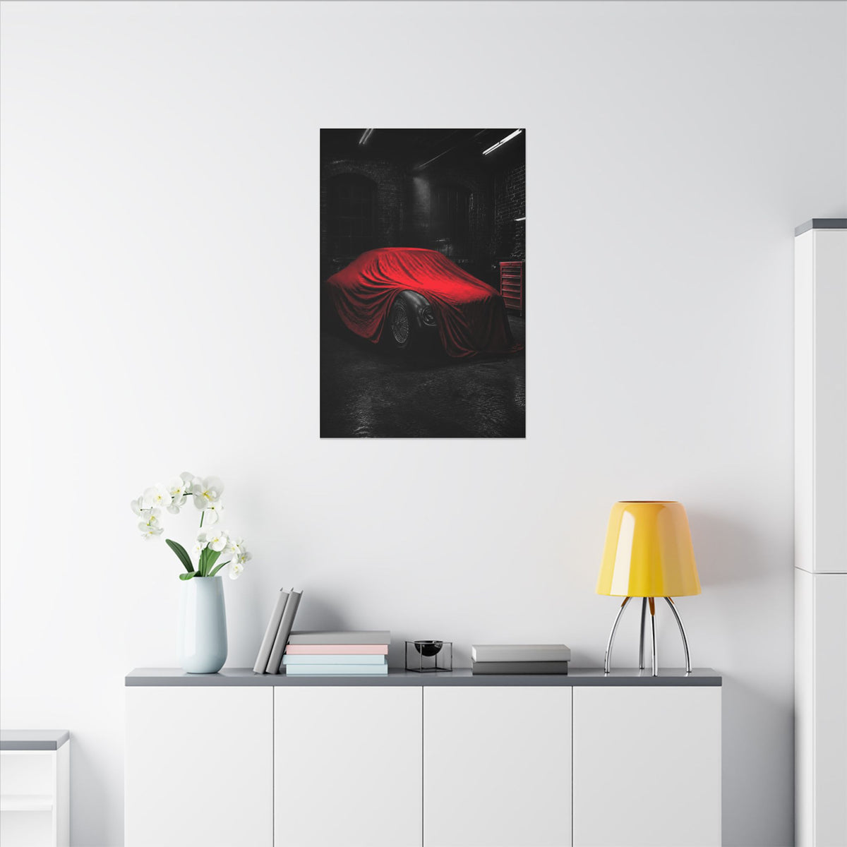 The Project - Car Cover Wall Art | Canvas