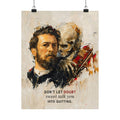Don't Let Doubt - Motivational Wall Art | Matte Poster