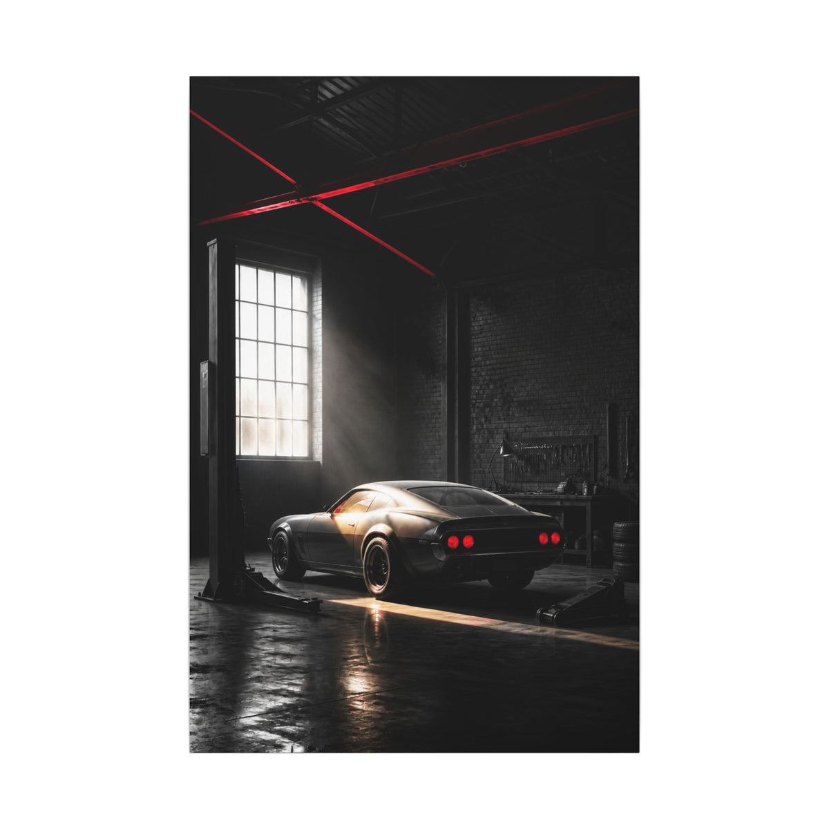 Collector Morning - Garage Wall Art | Canvas