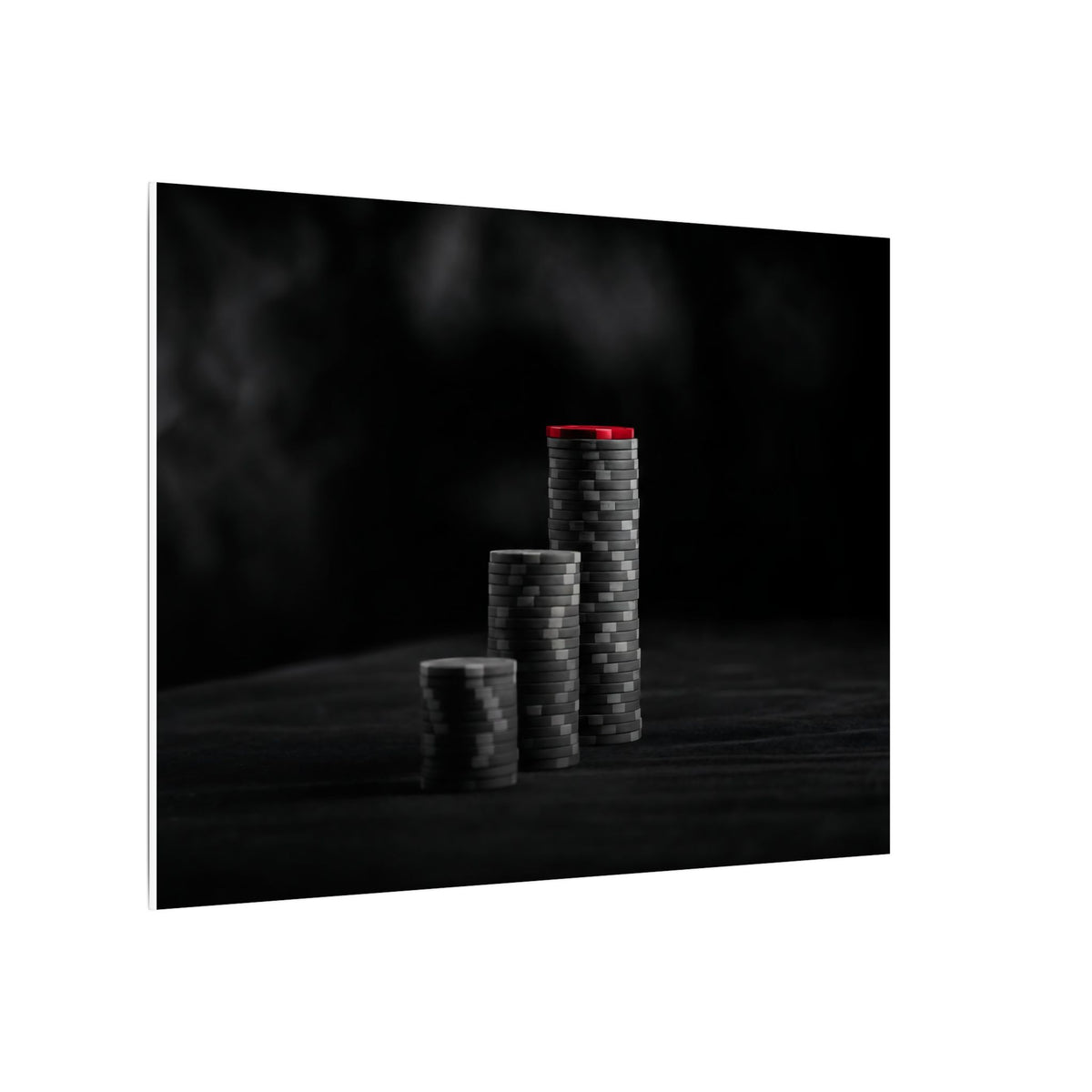 The Chip on Top - Business Office Wall Art | Canvas (Landscape)