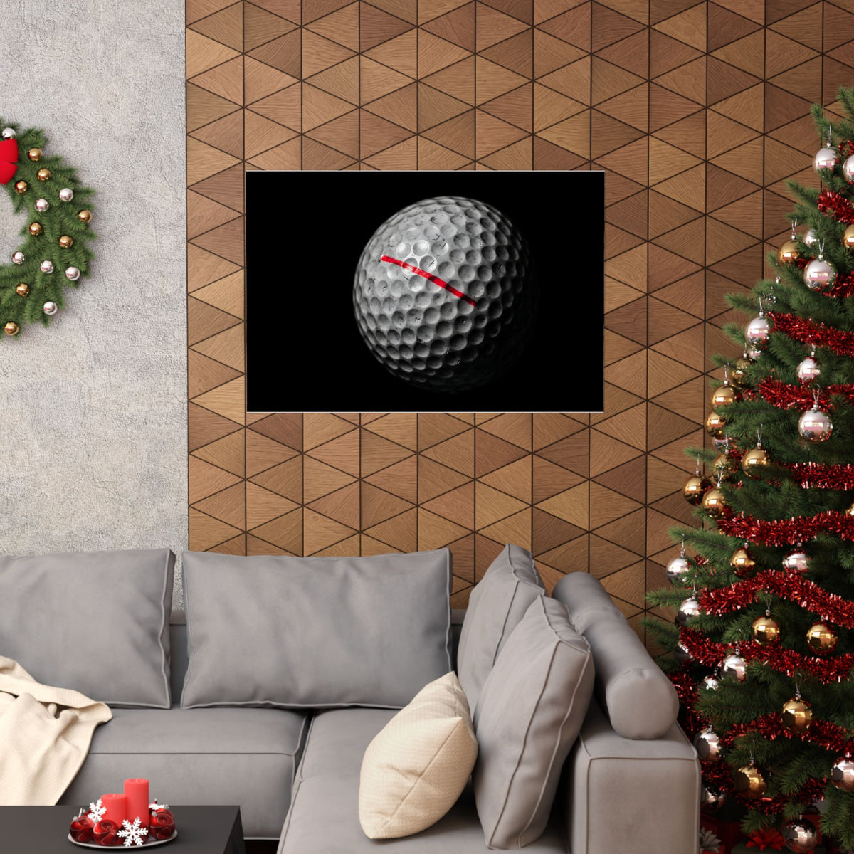 Still in Play - Golf Artwork | Matte Poster (Landscape)