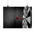 Dead Center - Mens Office Art | Matte Poster (Landscape)