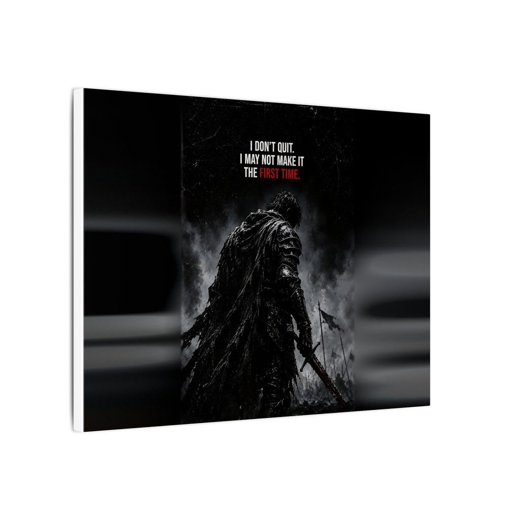 I Don't Quit - Motivational Wall Art | Canvas (Landscape)