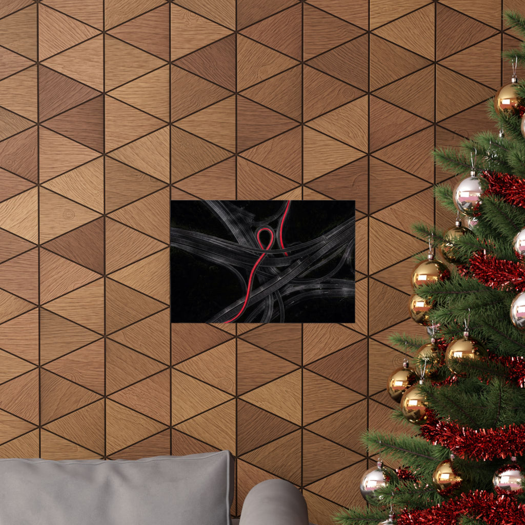 The Route - Car Wall Art | Matte Poster (Landscape)