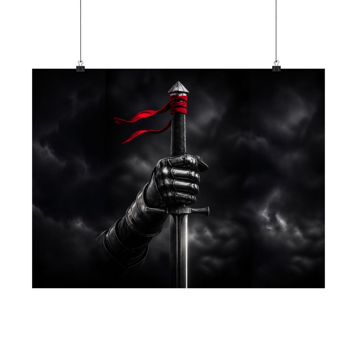 Sword of the Spirit - Armor of God Wall Art | Matte Poster (Landscape)