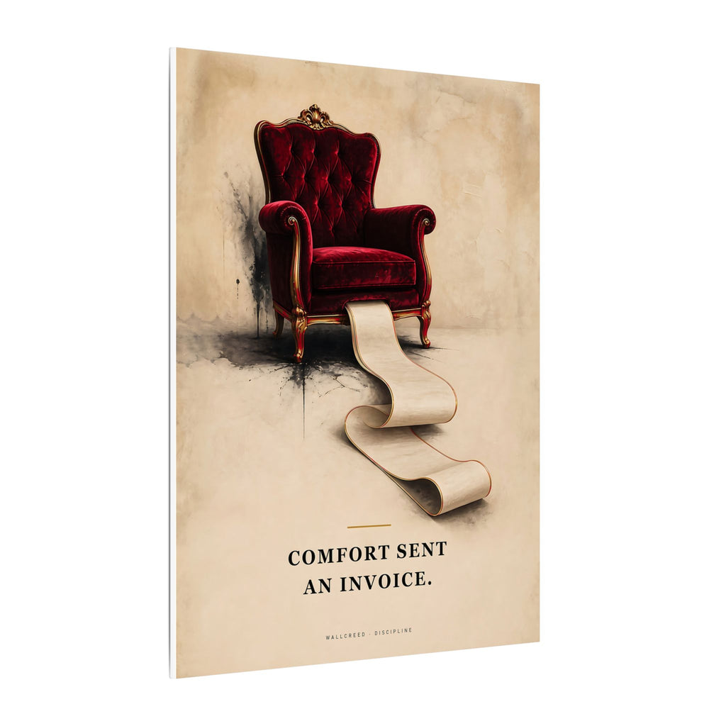 Comfort Sent an Invoice - Funny Wall Art | Canvas