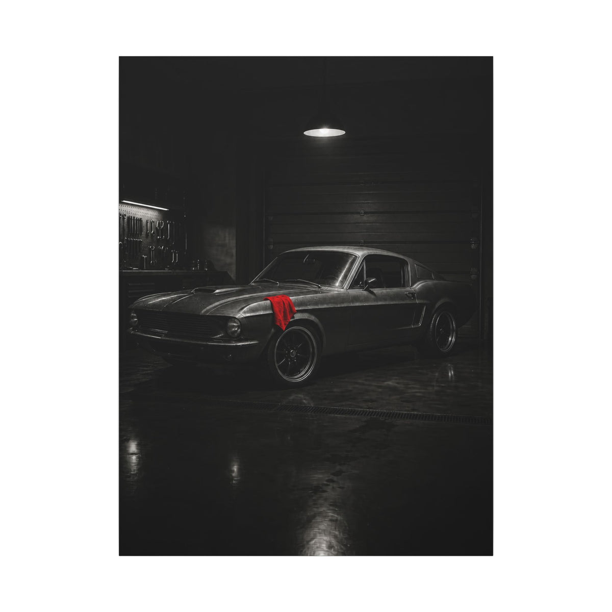 Private Sanctuary - Garage Wall Art | Canvas