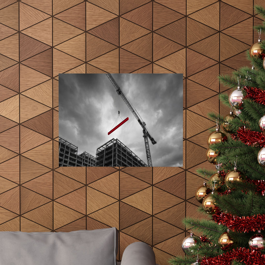 The Next Beam - Art For Business Office | Matte Poster (Landscape)