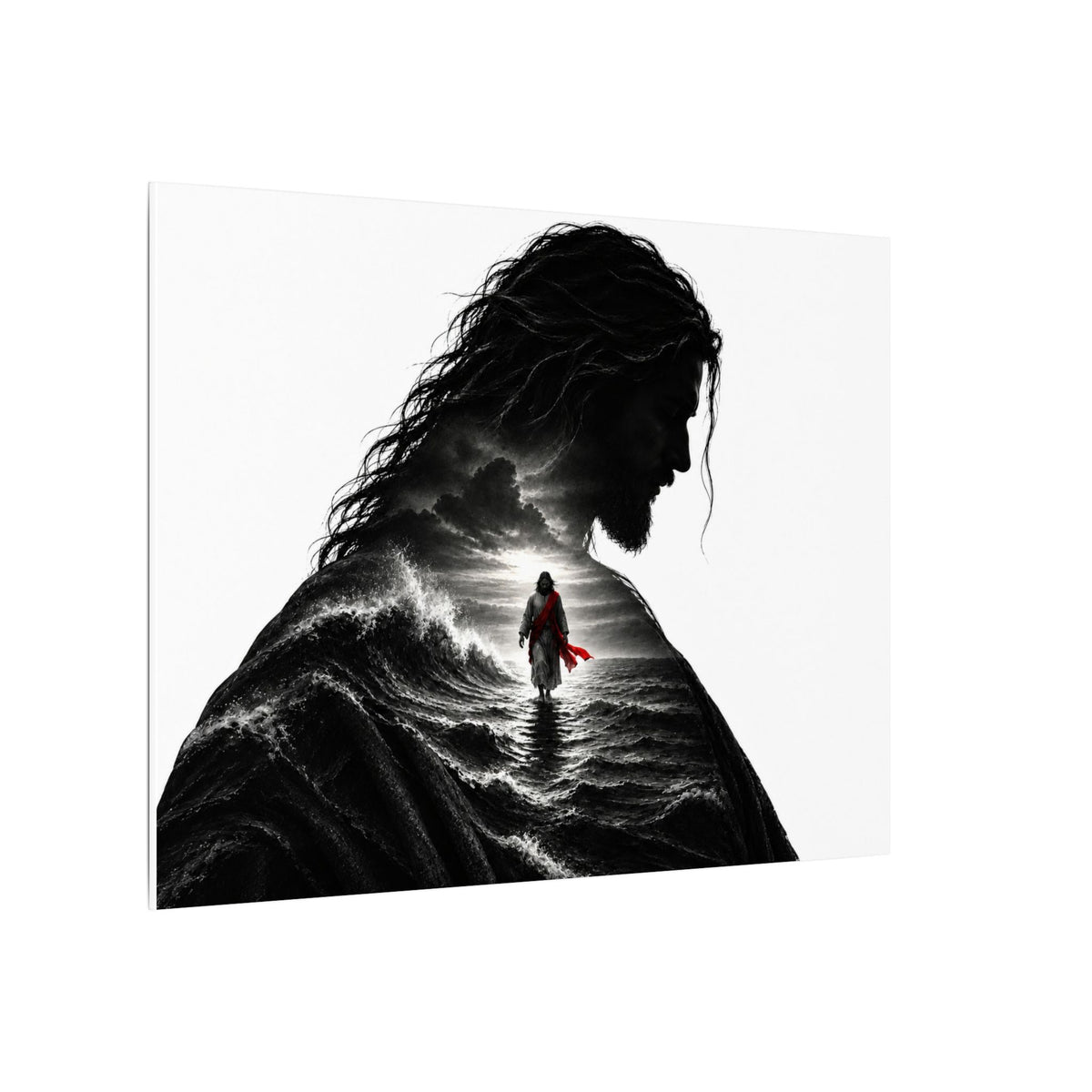 Walk on Water - Christian Wall Art | Canvas (Landscape)