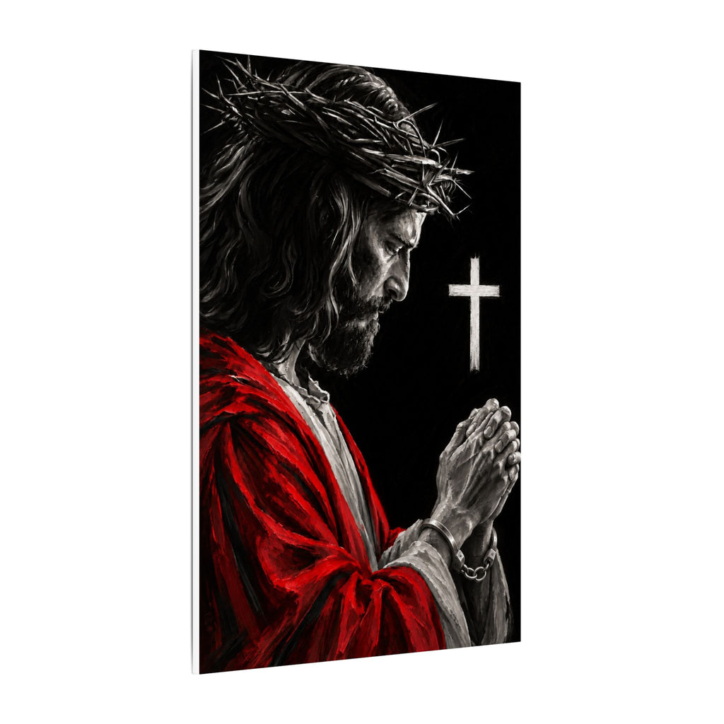 Praying Jesus - Christian Wall Art | Canvas