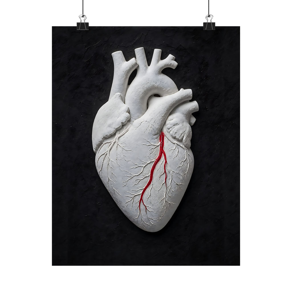 Coronary Path - Doctor's Office Wall Art | Matte Poster