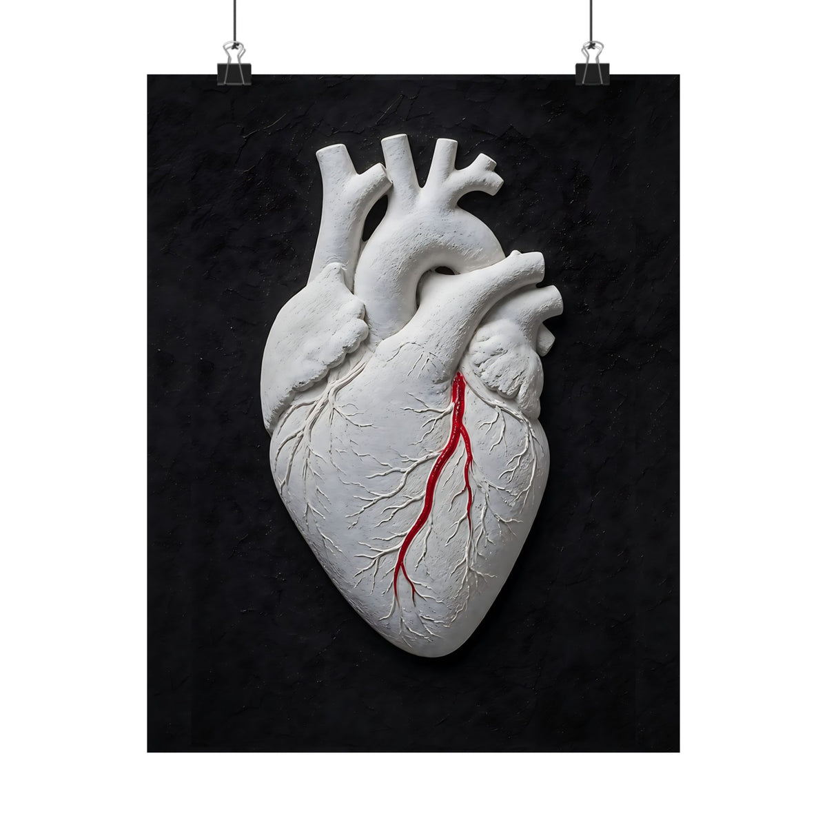 Coronary Path - Doctor's Office Wall Art | Matte Poster