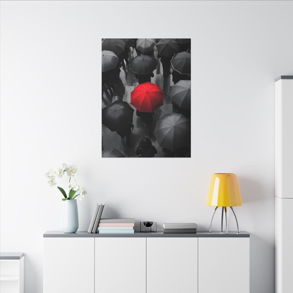 One in the Crowd - Office Wall Art | Canvas