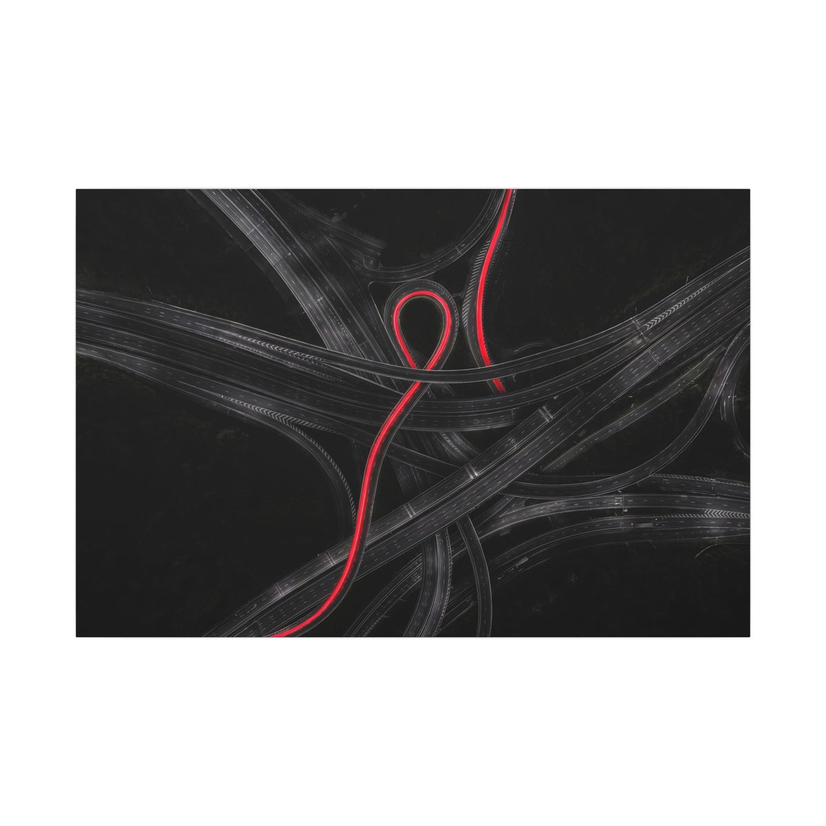 The Route - Car Wall Art | Canvas (Landscape)
