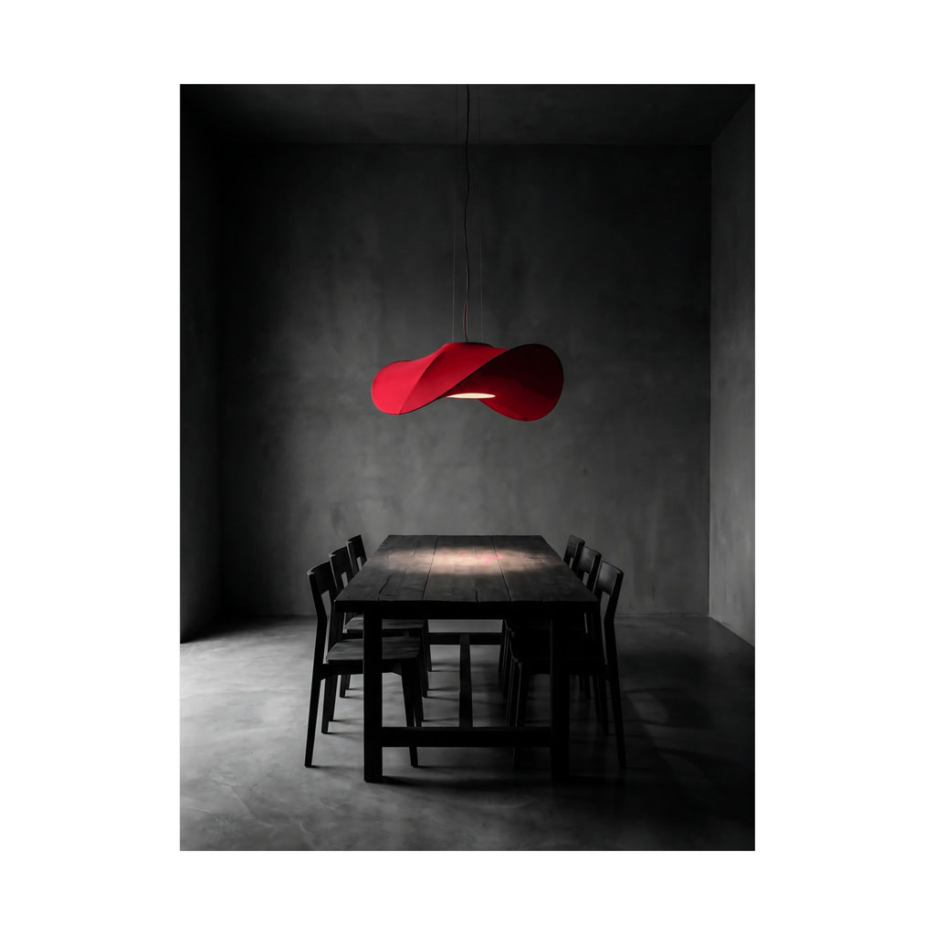 The Light Over the Table - Dining Room Wall Art | Matte Poster