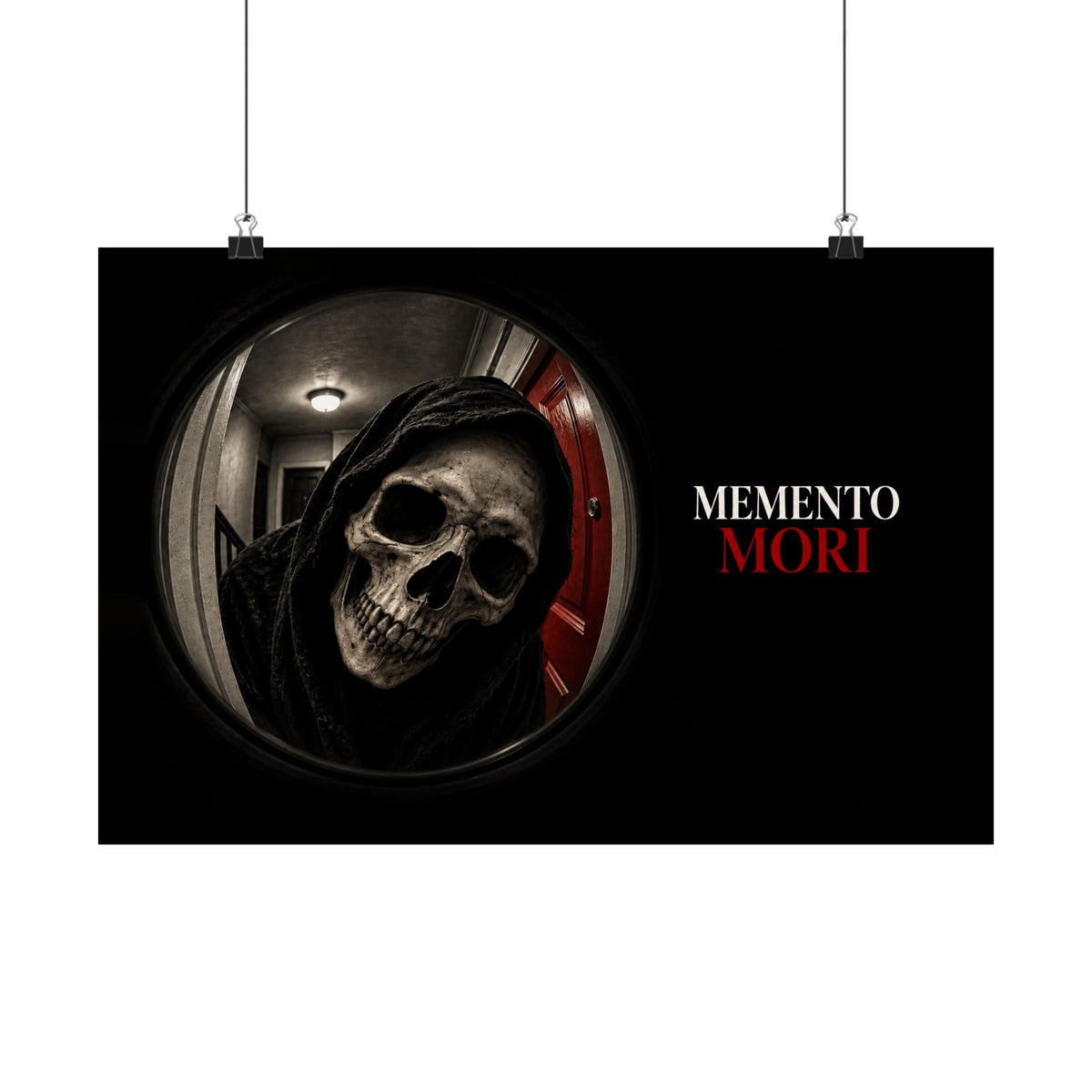 Memento Mori - Dark Wall Art | Matte Poster (Landscape)