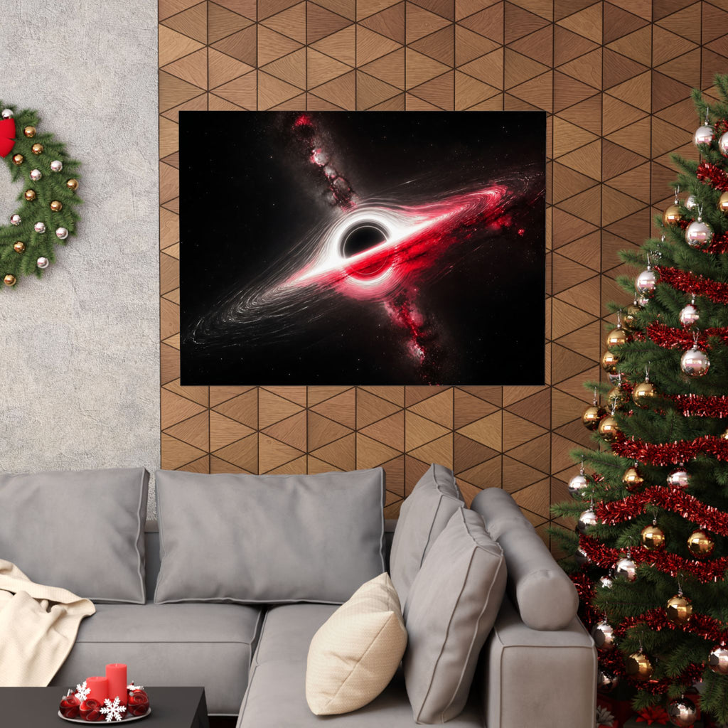 Event Horizon - Space Wall Art | Matte Poster (Landscape)