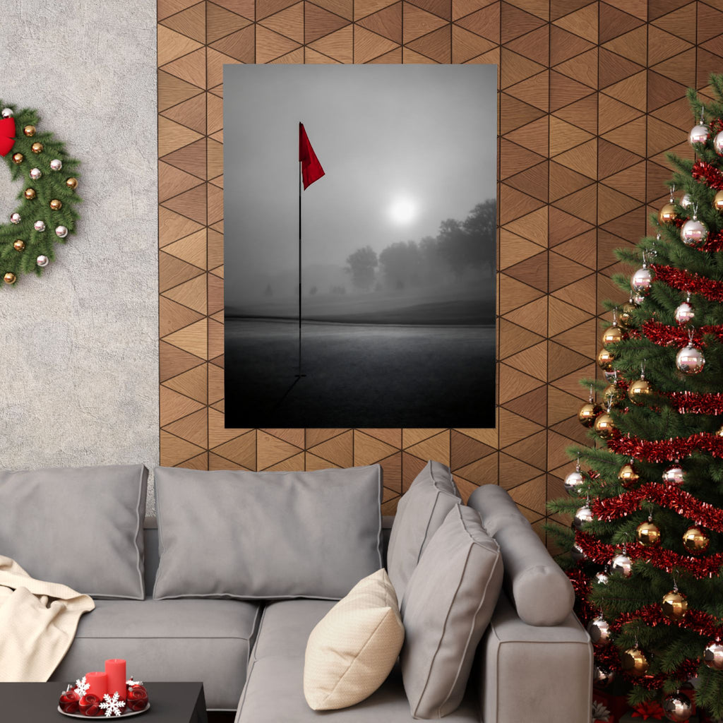 Flag on the Green - Wall Art For Executive Offices | Matte Poster