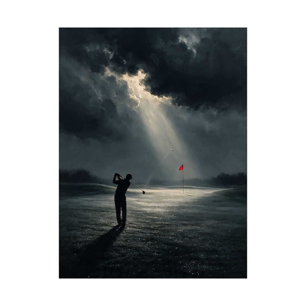 Dawn Patrol - Golf Art | Matte Poster