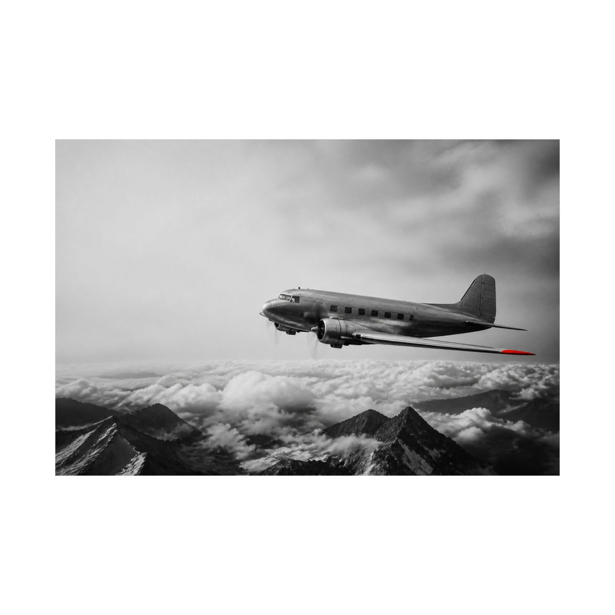 Be Above the Noise - Above Bed Decor | Matte Poster (Landscape)